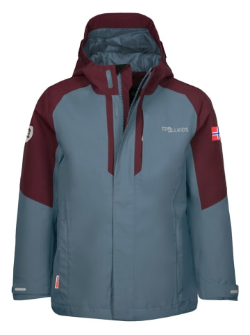 Trollkids 3in1-Funktionsjacke "Skanden" in Bunt