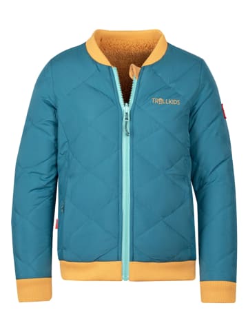 Trollkids Tussenjas "Hamar" blauw/geel