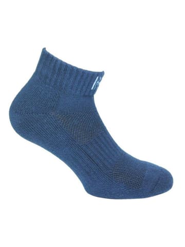 Norfolk Skarpety trekkingowe (2 pary) "Fred" w kolorze błękitno-niebieskim