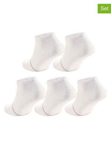 Norfolk 5er-Set: Trekkingsocken "Fresh" in Weiß