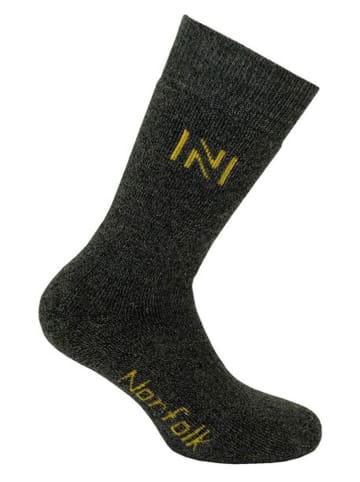 Norfolk Trekkingsocken "Gabby" in Schwarz