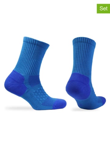 Norfolk Skarpety trekkingowe (2 pary) "Lacivert" w kolorze niebieskim