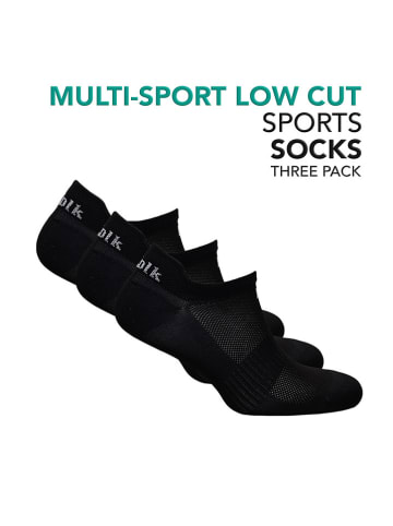 Norfolk 3-delige set: sokken zwart