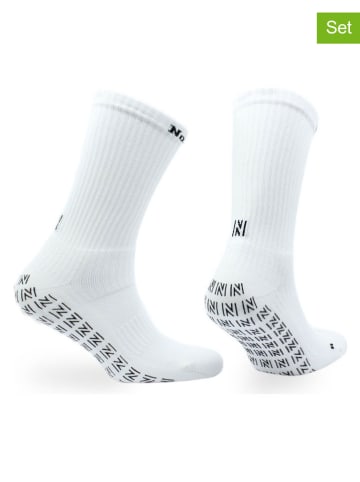 Norfolk 2er-Set: Trekkingsocken "Lizard" in Weiß