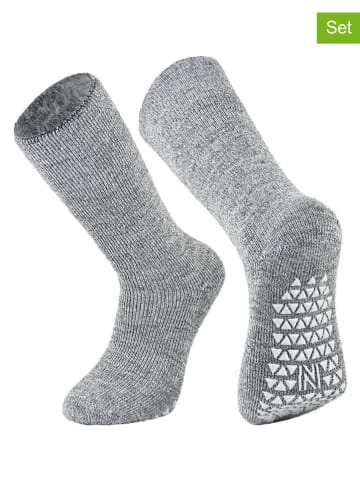 Norfolk 2er-Set: Trekkingsocken "Mercury" in Grau