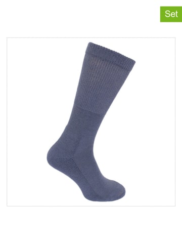 Norfolk 2er-Set: Trekkingsocken "Morgan" in Blau