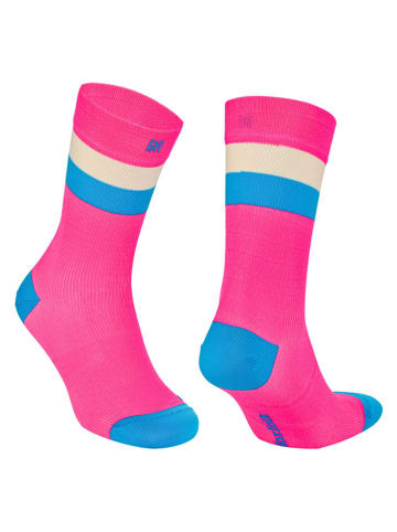 Norfolk 2er-Set: Trekkingsocken "Sevilla" in Pink