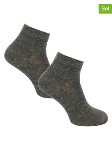 Norfolk 2er-Set: Trekkingsocken "Sheldon" in Anthrazit