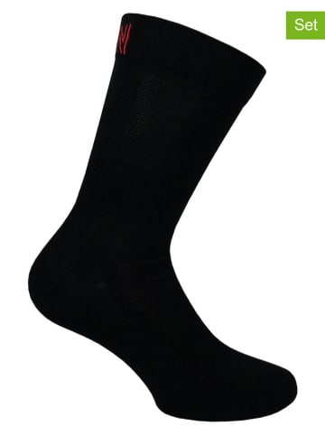 Norfolk 2er-Set: Trekkingsocken "Sheldon" in Schwarz