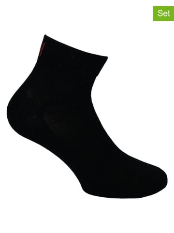 Norfolk 2er-Set: Trekkingsocken "Sheldon" in Schwarz