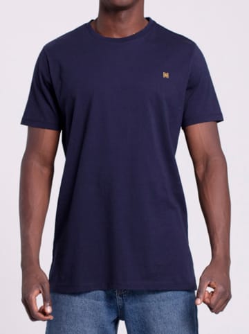 Norfolk Shirt "Vigo" donkerblauw