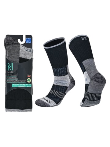 Norfolk Trekkingsocken "Voyager" in Schwarz