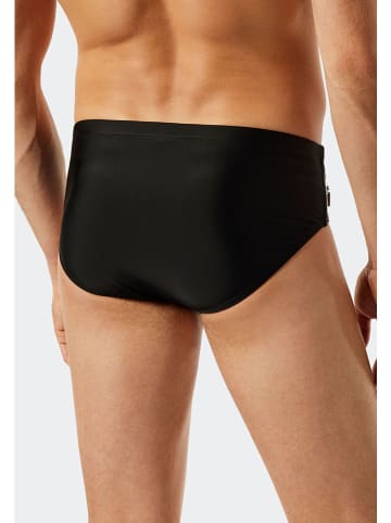 Schiesser Kąpielówki w kolorze czarnym