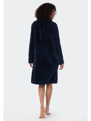 Schiesser Badjas donkerblauw