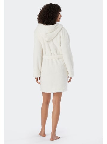 Schiesser Bademantel in Creme