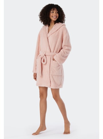 Schiesser Bademantel in Rosa