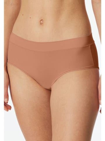 Schiesser Pełne figi w kolorze beżowym