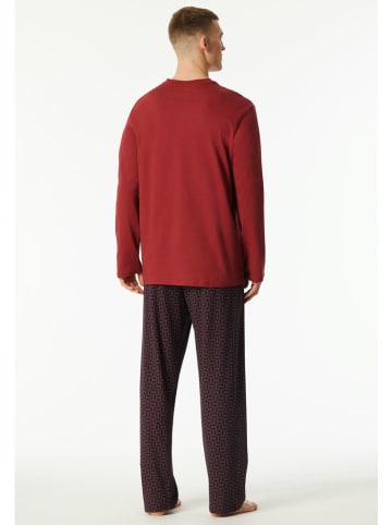 Schiesser Pyjama rood