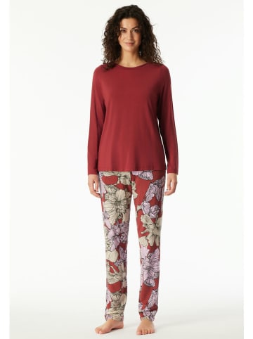 Schiesser Pyjama rood