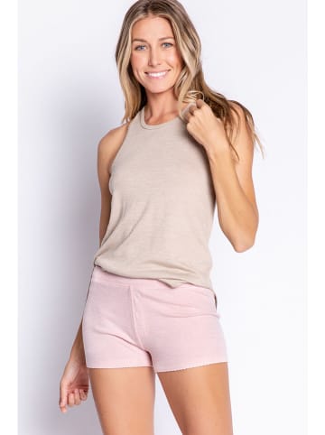 PJ Salvage Pyjamashort lichtroze