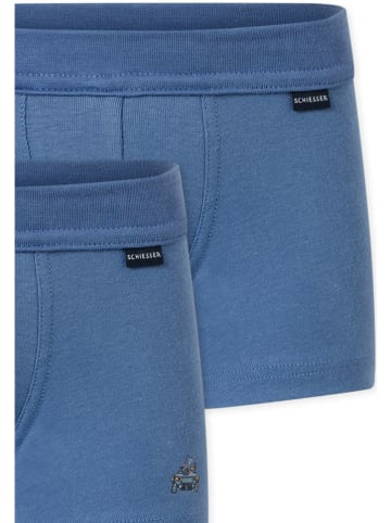 Schiesser 2-delige set: boxershorts blauw