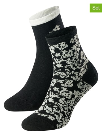Schiesser 2-delige set: sokken zwart