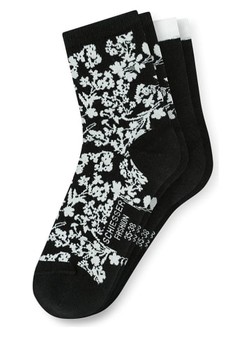 Schiesser Skarpety (2 pary) w kolorze czarnym