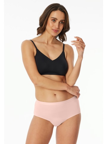 Schiesser 2-delige set: periodenhipsters zwart/lichtroze