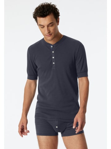 Schiesser Pyjma-Oberteil antraciet