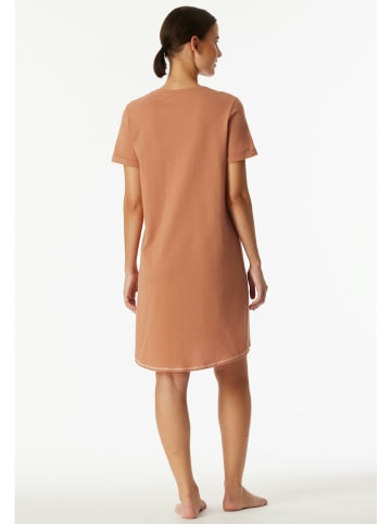 Schiesser Koszula nocna w kolorze beżowym