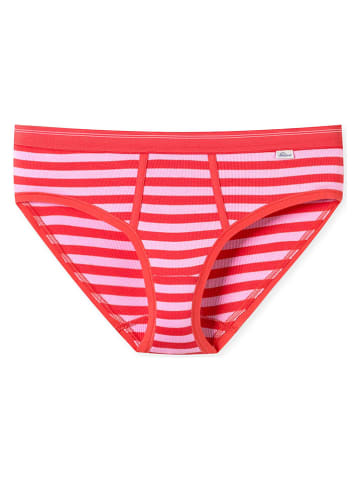 Schiesser Figi w kolorze czerwono-jasnoróżowym