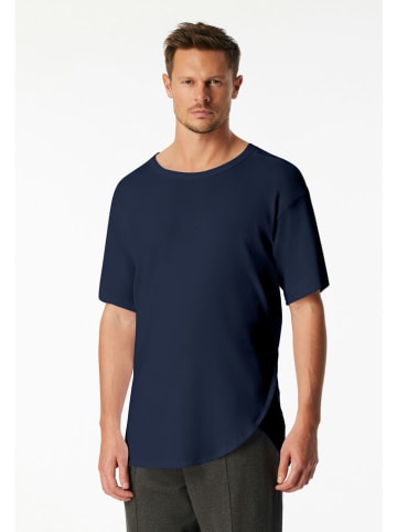 Schiesser Koszulka w kolorze granatowym