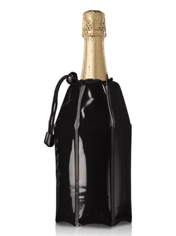 Vacu Vin Champagnekoeler zwart - (L)34 x (B)22 cm