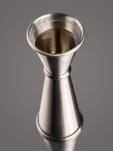 Vacu Vin Japanischer Jigger in Silber - 60 ml