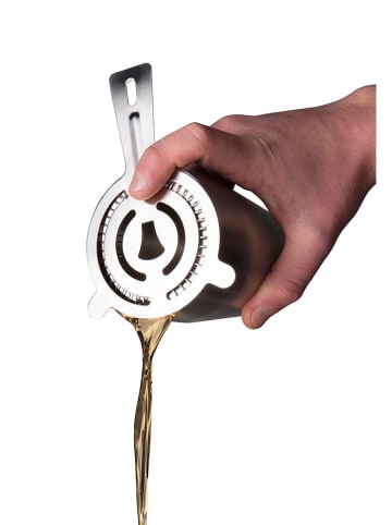 Vacu Vin Cocktailzeef zilverkleurig - (L)14,7 cm