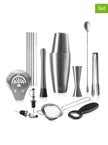 Vacu Vin 14tlg. Cocktail-Set in Silber