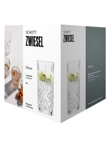 Schott Zwiesel Szklanki koktajlowe (4 szt.) "Show" - 368 ml