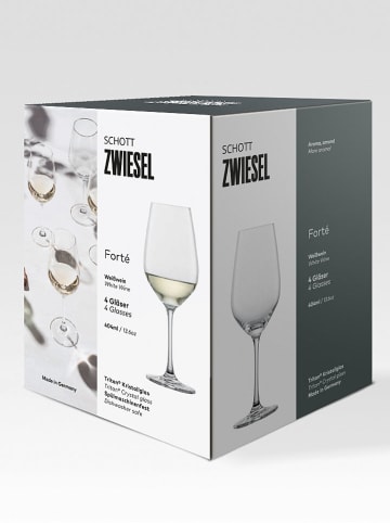 Schott Zwiesel 4er-Set: Weißweingläser "Forte" - 404 ml
