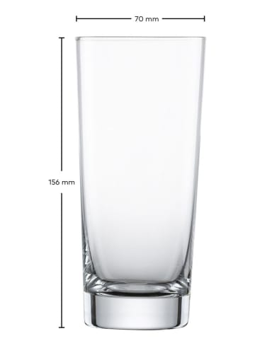 Schott Zwiesel 4-delige set: longdrinkglazen "Basic Special" - 366 ml