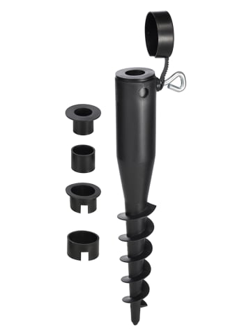 Nature Fellow Einschraubbodenhülse in Schwarz