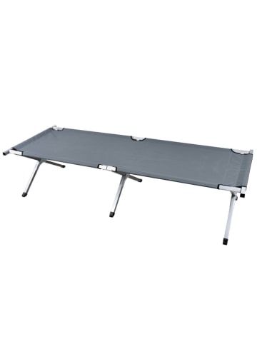 Nature Fellow Opklapbed grijs - (B)64 x (H)42 x (D)190 cm