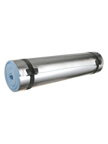 Nature Fellow Mata kempingowa w kolorze srebrnym - 180 x 50 cm