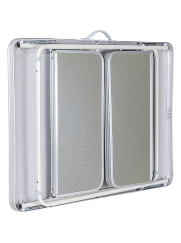 Nature Fellow Campingtisch in Grau - (B)116 x (H)60 x (T)70 cm