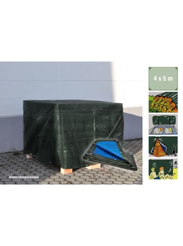 Nature Fellow Abdeckplane in Grün - (L)500 x (B)400 cm
