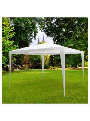 Nature Fellow Pavillon in Weiß - (B)300 x (H)245 x (T)300 cm