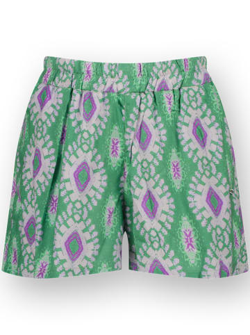 RAIZZED® Shorts in Grün/ Lila