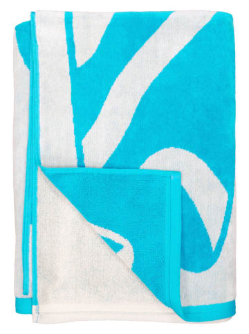 Le Comptoir de la Plage Strandtuch ''Veracruz'' in Türkis - (L)175 x (B)100 cm