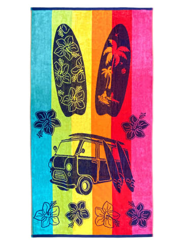 Le Comptoir de la Plage Ręcznik plażowy "Kalimera" ze wzorem - 170 x 90 cm