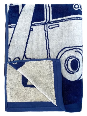 Le Comptoir de la Plage Ręcznik plażowy "Milatos" w kolorze granatowym - 170 x 90 cm