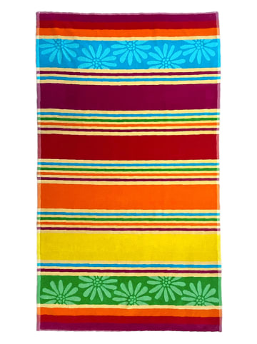 Le Comptoir de la Plage Strandlaken "Coloradas - Bloma" meerkleurig - (L)170 x (B)90 cm